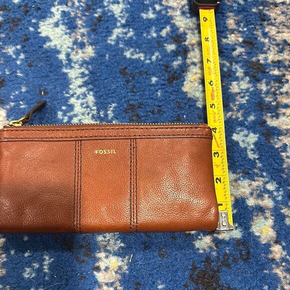 Fossil Brown Leather Wallet - Picture 11 of 11